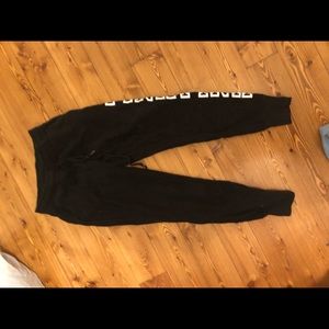 Black sweatpants from Pink